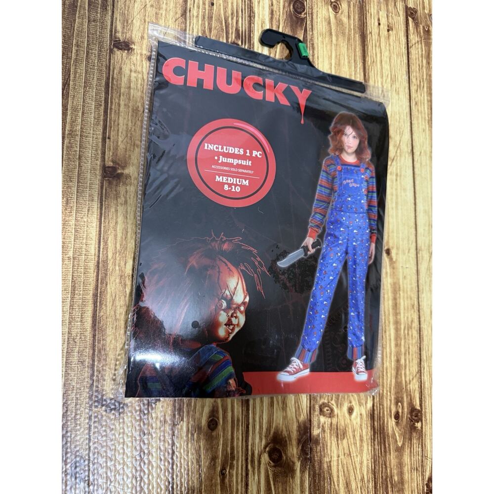 Amscan Chucky Blue Overalls Halloween Costume